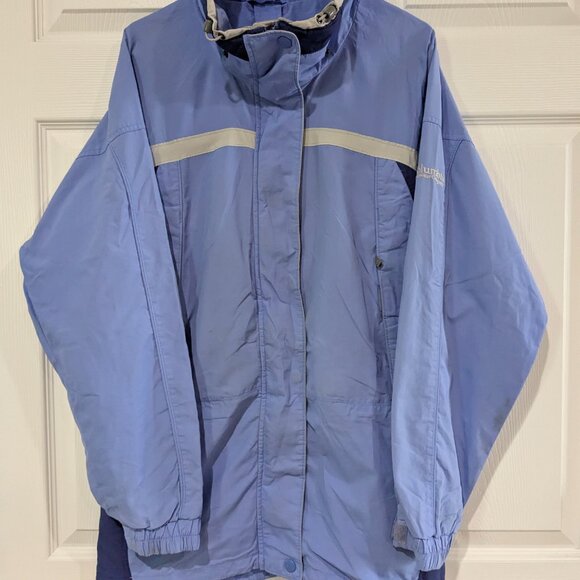 Columbia Women's Large Interchange Core Jacket - Light Blue/Dark Blue - Picture 3 of 16